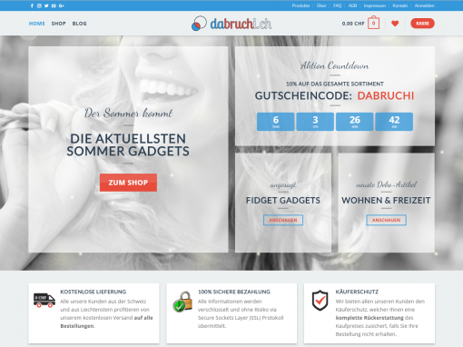 Online Shop dabruchi.ch
